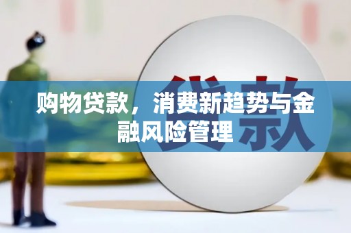 贵德购物贷款，消费新趋势与金融风险管理