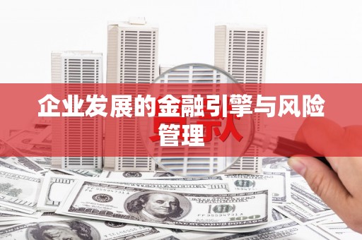 贵德企业发展的金融引擎与风险管理