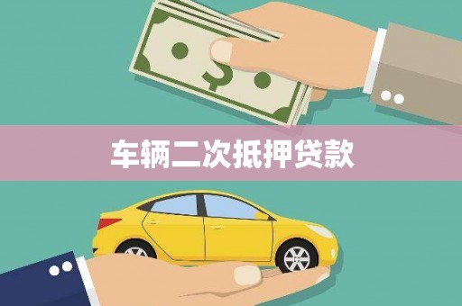 贵德车辆二次抵押贷款