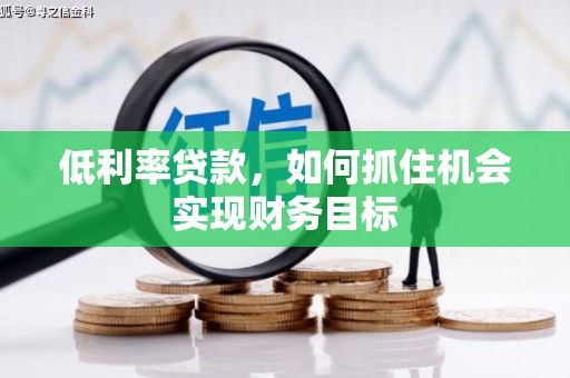 贵德低利率贷款，如何抓住机会实现财务目标