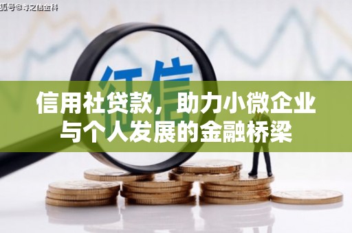 贵德信用社贷款，助力小微企业与个人发展的金融桥梁