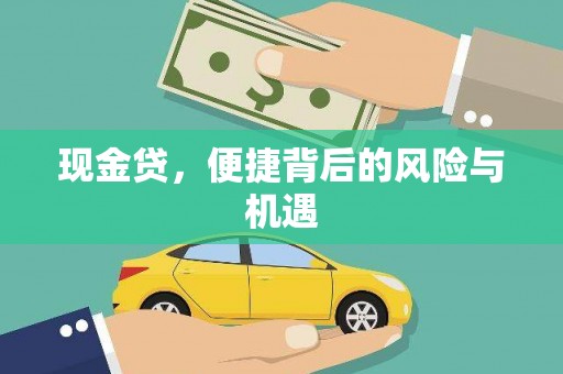 贵德现金贷，便捷背后的风险与机遇