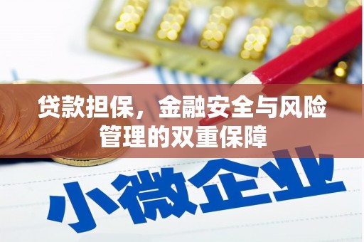 贵德贷款担保，金融安全与风险管理的双重保障