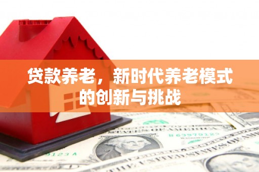 贵德贷款养老，新时代养老模式的创新与挑战