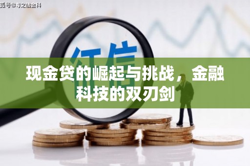 贵德现金贷的崛起与挑战，金融科技的双刃剑