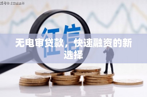 贵德无电审贷款，快速融资的新选择