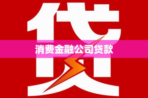 贵德消费金融公司贷款