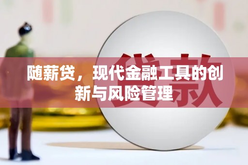 贵德随薪贷，现代金融工具的创新与风险管理