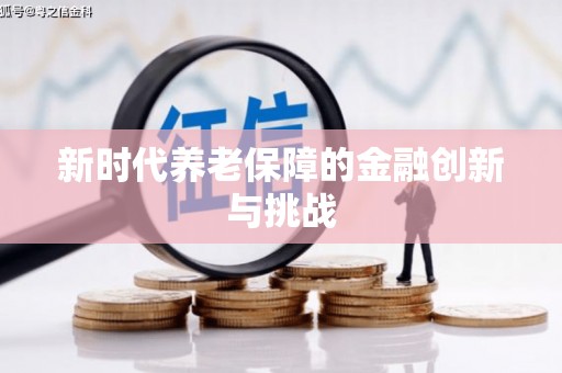 贵德新时代养老保障的金融创新与挑战