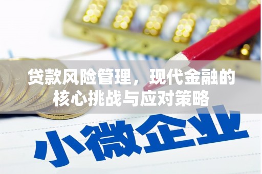 贵德贷款风险管理，现代金融的核心挑战与应对策略