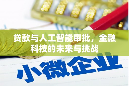 贵德贷款与人工智能审批，金融科技的未来与挑战