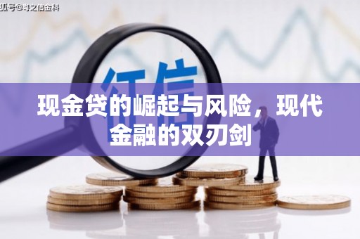 贵德现金贷的崛起与风险，现代金融的双刃剑