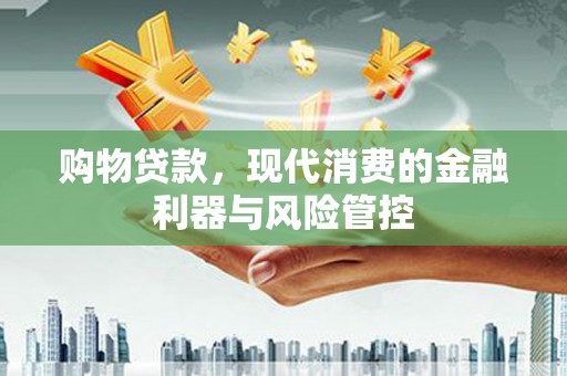 贵德购物贷款，现代消费的金融利器与风险管控