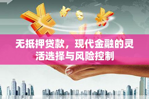 贵德无抵押贷款，现代金融的灵活选择与风险控制