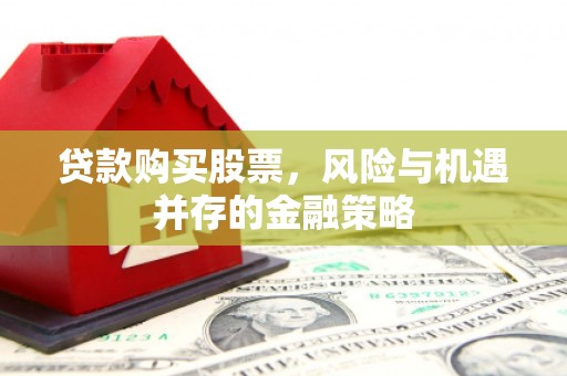贵德贷款购买股票，风险与机遇并存的金融策略