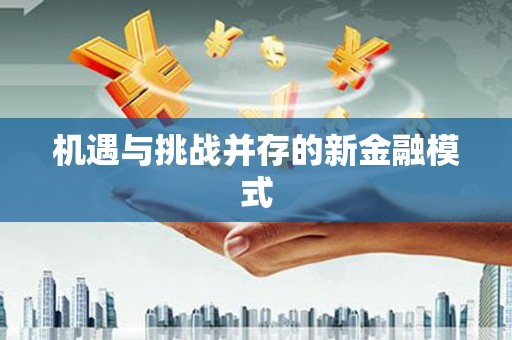 贵德机遇与挑战并存的新金融模式