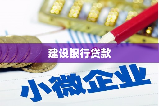 贵德建设银行贷款