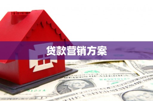 贵德贷款营销方案