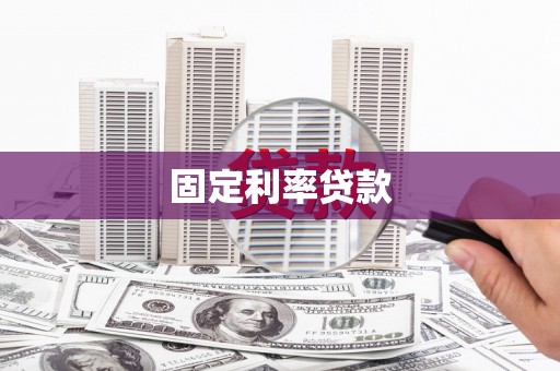 贵德固定利率贷款