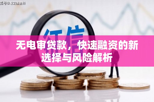 贵德无电审贷款，快速融资的新选择与风险解析