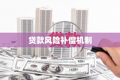 贵德贷款风险补偿机制