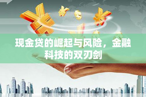 贵德现金贷的崛起与风险，金融科技的双刃剑