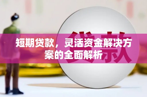 贵德短期贷款，灵活资金解决方案的全面解析