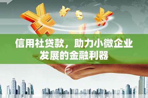 贵德信用社贷款，助力小微企业发展的金融利器