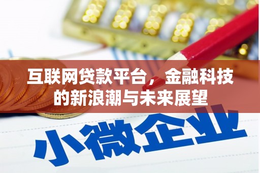 贵德互联网贷款平台，金融科技的新浪潮与未来展望