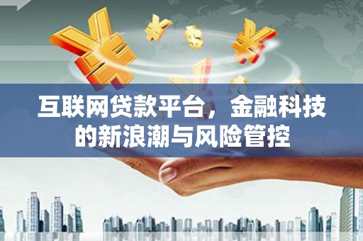 贵德互联网贷款平台，金融科技的新浪潮与风险管控