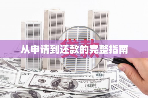 贵德从申请到还款的完整指南