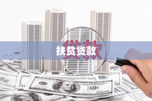 贵德扶贫贷款